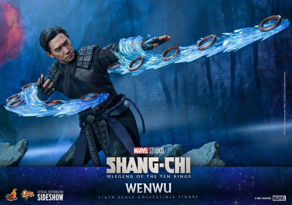 Shang-Chi and the Legend of the Ten Rings Movie Masterpiece 1/6 Wenwu akciófigura 28 cm termékfotó