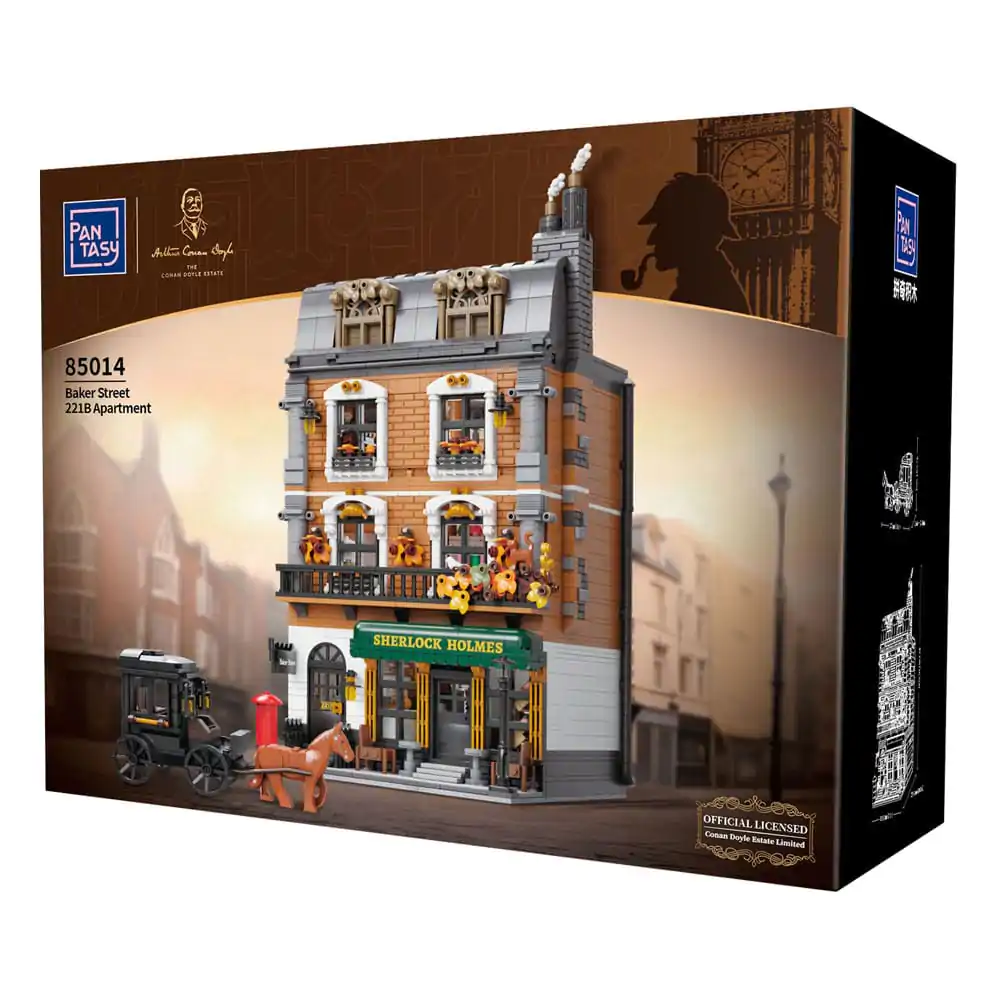 Sherlock Holmes Baker Street 221B Apartment építőkészlet 42 cm termékfotó