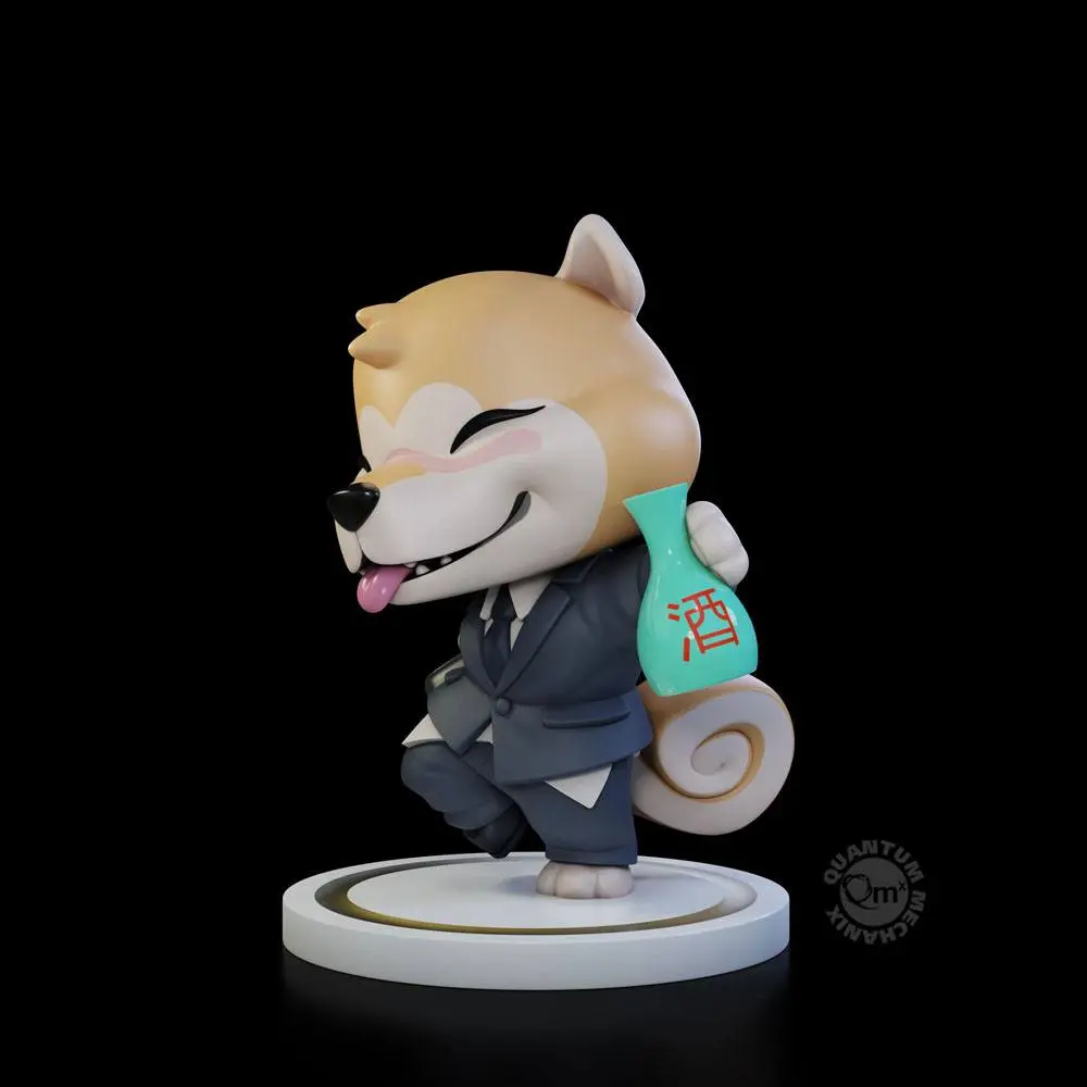 Shiba Inu Collection Qrew Art Premium Salaryman Vinyl figura 10 cm termékfotó