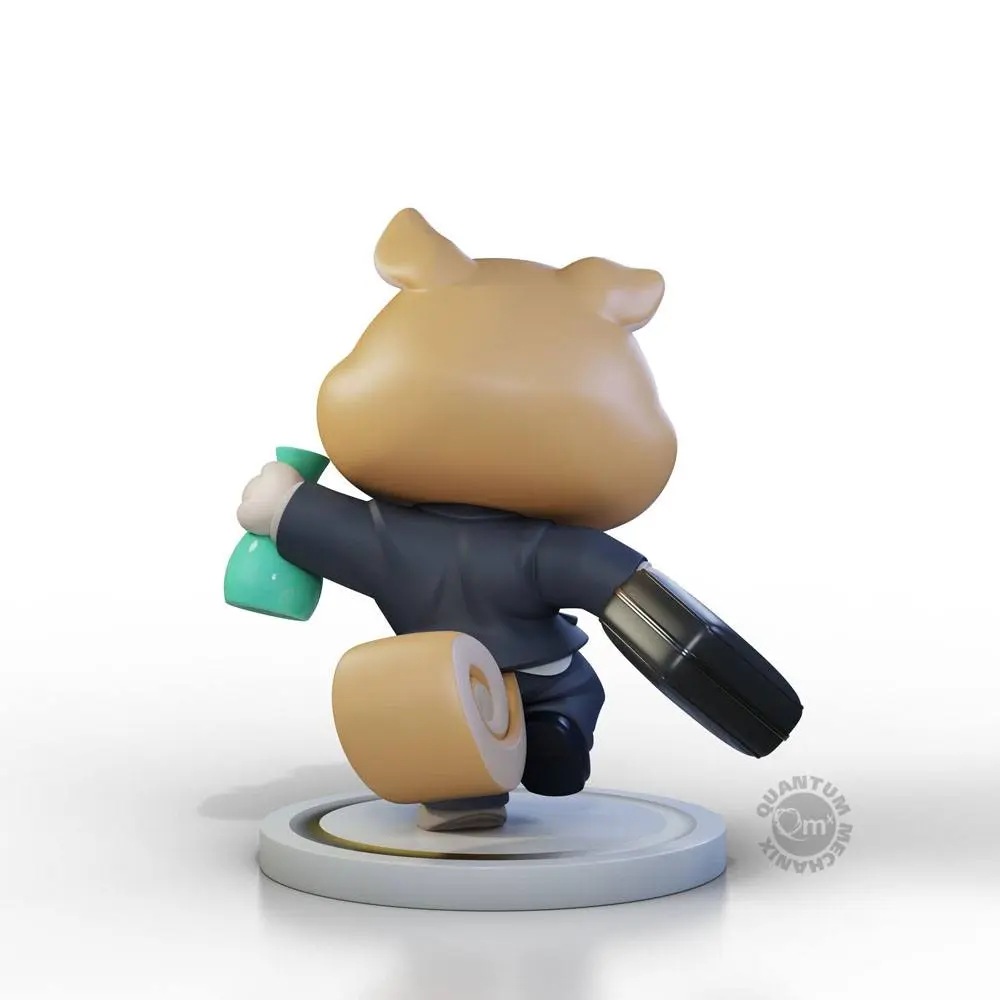Shiba Inu Collection Qrew Art Premium Salaryman Vinyl figura 10 cm termékfotó