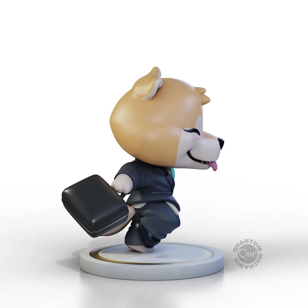Shiba Inu Collection Qrew Art Premium Salaryman Vinyl figura 10 cm termékfotó