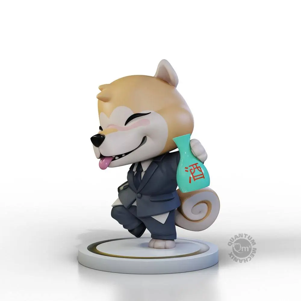 Shiba Inu Collection Qrew Art Premium Salaryman Vinyl figura 10 cm termékfotó