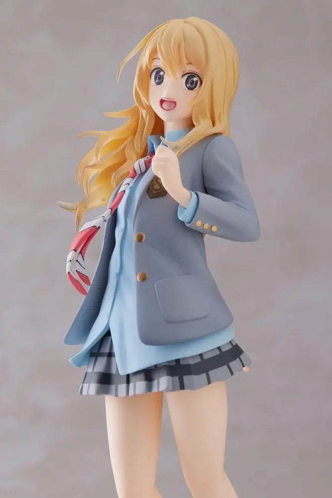 Shigatsu wa Kimi no Uso Coreful Kaori Miyazono School Uniform Ver. PVC szobor figura 18 cm termékfotó