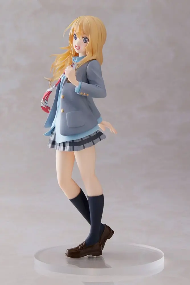 Shigatsu wa Kimi no Uso Coreful Kaori Miyazono School Uniform Ver. PVC szobor figura 18 cm termékfotó