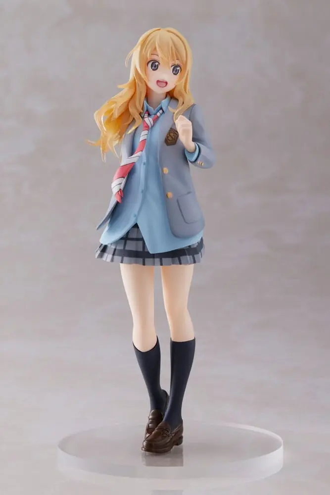Shigatsu wa Kimi no Uso Coreful Kaori Miyazono School Uniform Ver. PVC szobor figura 18 cm termékfotó