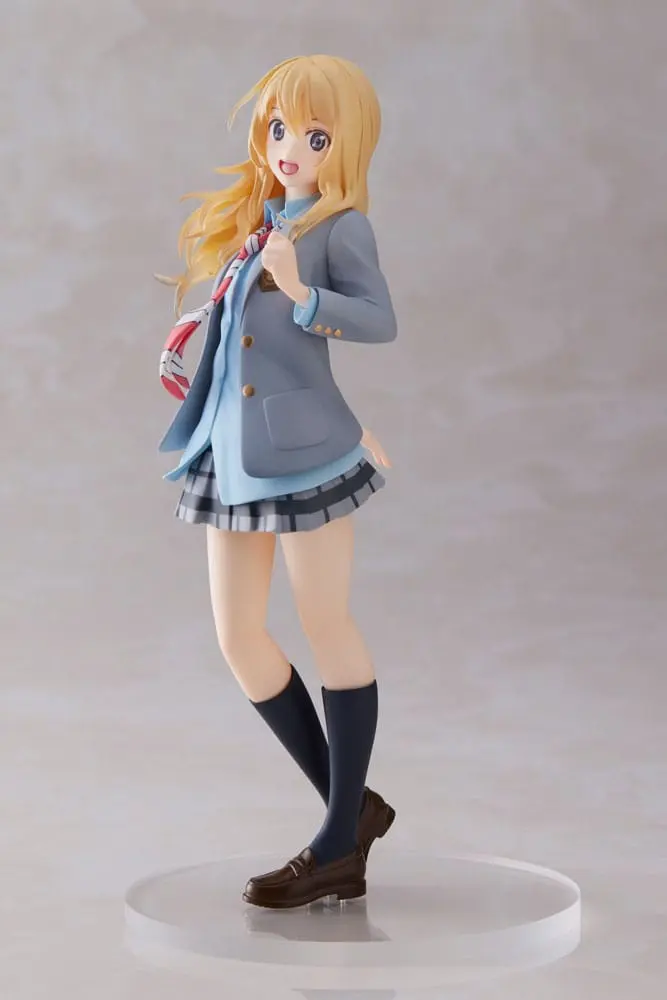 Shigatsu wa Kimi no Uso Coreful Kaori Miyazono School Uniform Ver. PVC szobor figura 18 cm termékfotó