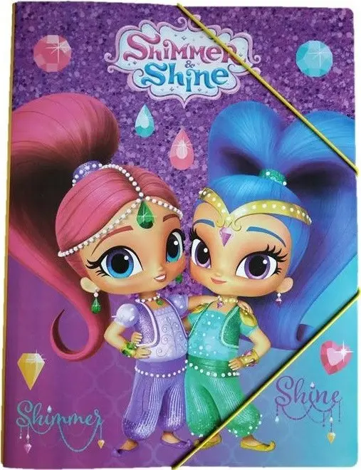 Shimmer és Shine A/4 gumis mappa termékfotó