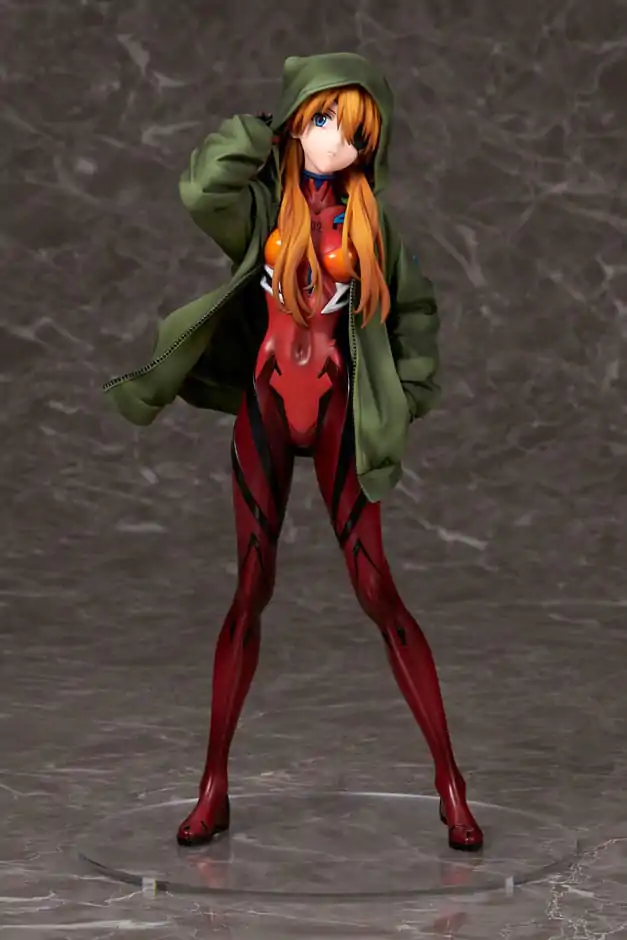 Shin Evangelion Movie PVC Statue 1/7 Shikinami Asuka Langley Hoodie Ver. 23 cm termékfotó