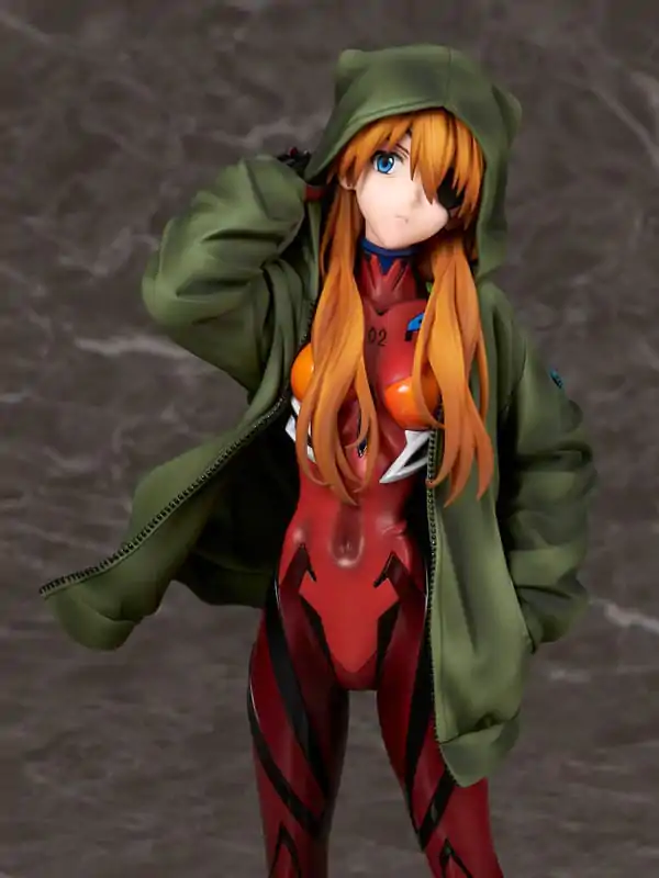 Shin Evangelion Movie PVC Statue 1/7 Shikinami Asuka Langley Hoodie Ver. 23 cm termékfotó