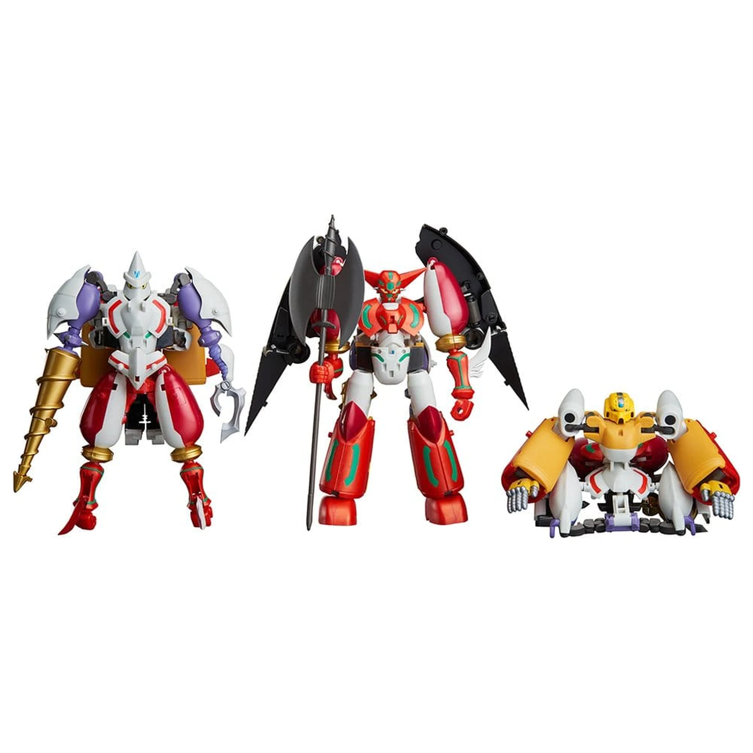 Shin Getter Robo G Dynamic Change Getter Robo 3 db-os akciófigura csomag 10 - 13 cm termékfotó