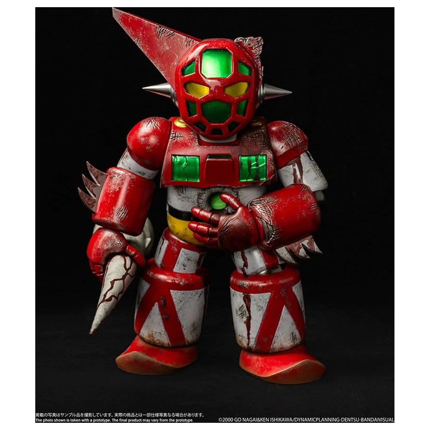 Shin Getter Robo vs Neo Getter Robo Chibi Creature Vinyl figura First Getter Robo-1 (The Final Battle in New York) 17 cm termékfotó