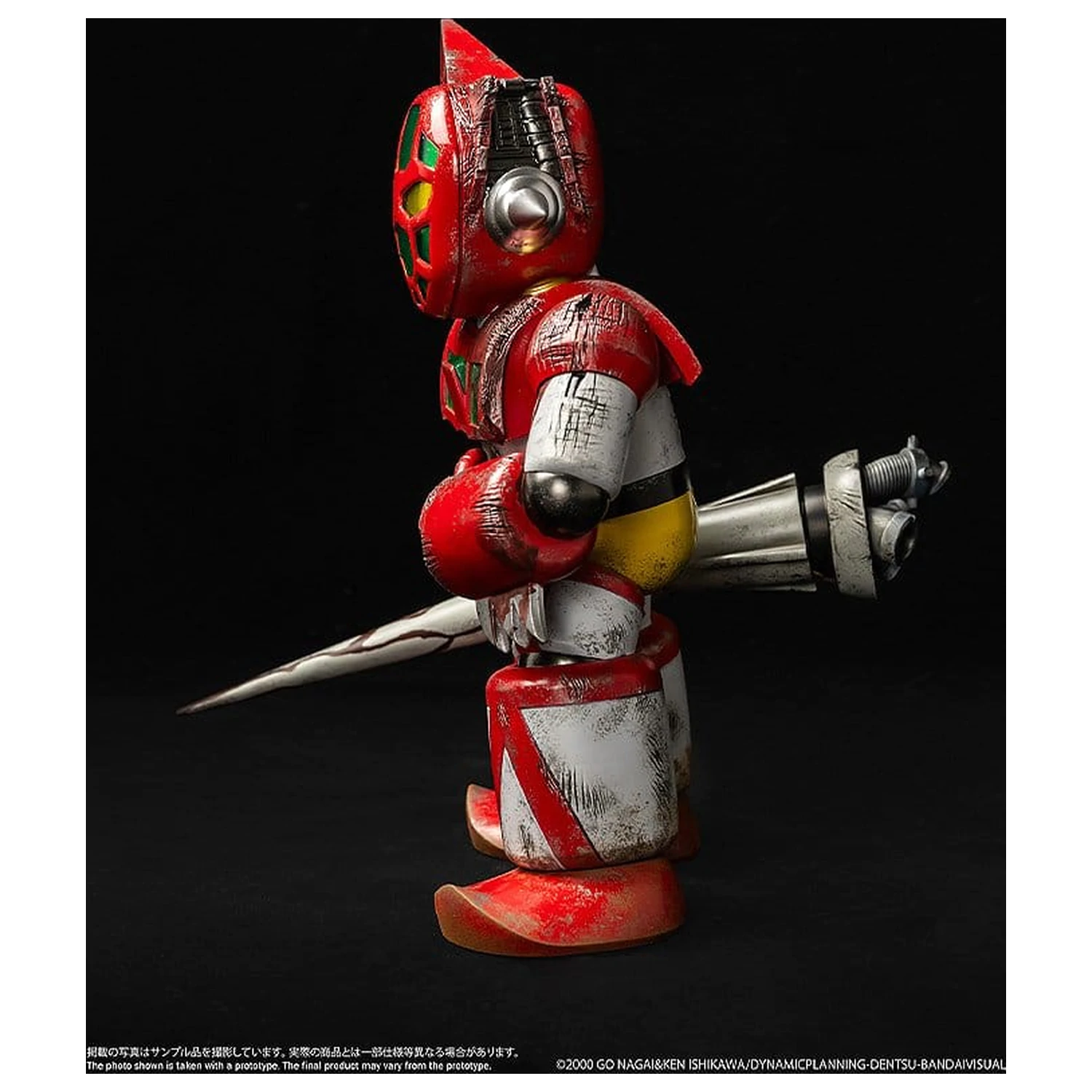 Shin Getter Robo vs Neo Getter Robo Chibi Creature Vinyl figura First Getter Robo-1 (The Final Battle in New York) 17 cm termékfotó