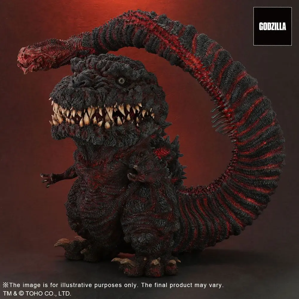 Shin Godzilla Gigantic Series x Defo-Real Series Godzilla 2016 (4th form) PVC szobor figura 29 cm termékfotó