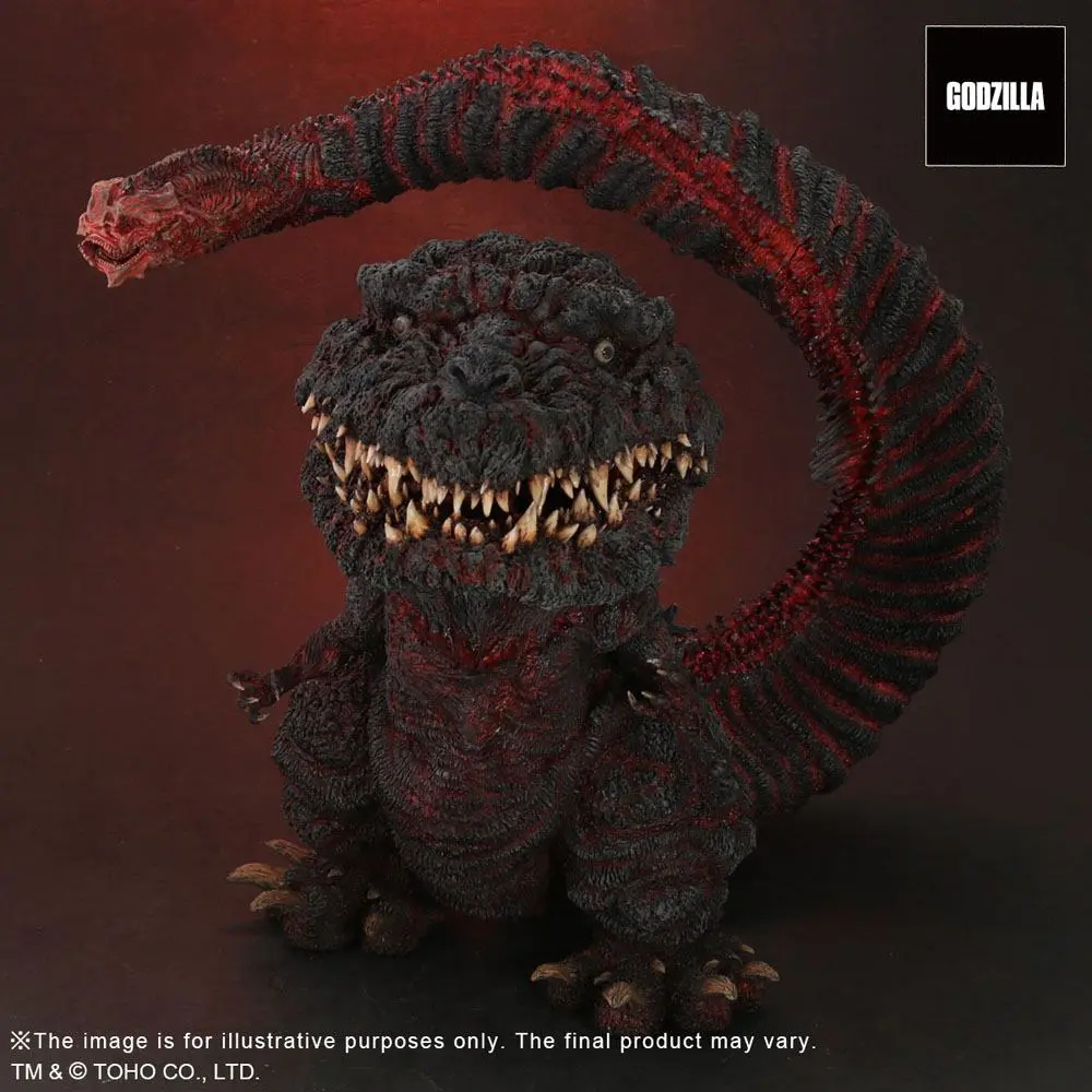 Shin Godzilla Gigantic Series x Defo-Real Series Godzilla 2016 (4th form) PVC szobor figura 29 cm termékfotó