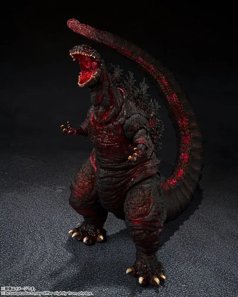 Shin Godzilla S.H. MonsterArts Godzilla 4th Form Night Combat Ver. akciófigura 18 cm termékfotó