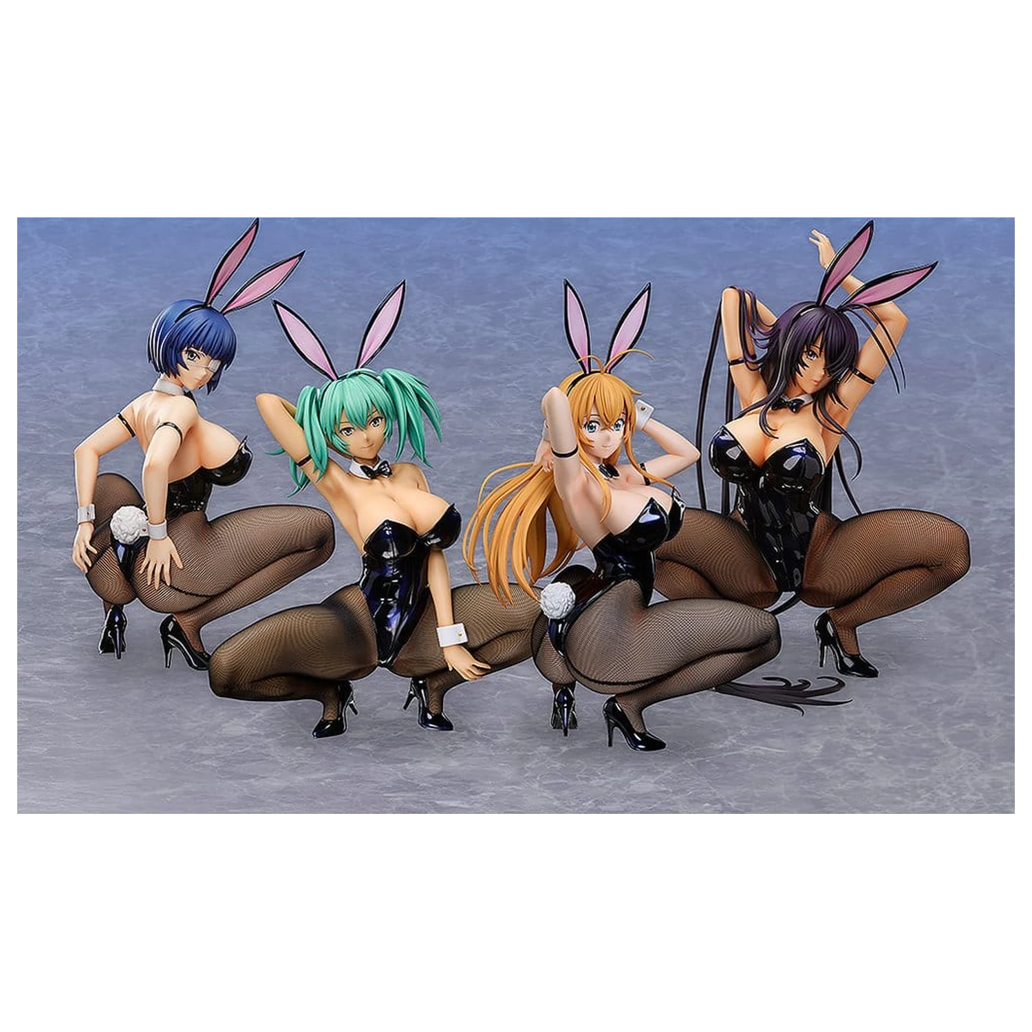 Shin Ikki Tousen 1/4 Ryofu Housen: Bunny Ver. PVC szobor figura 33 cm termékfotó