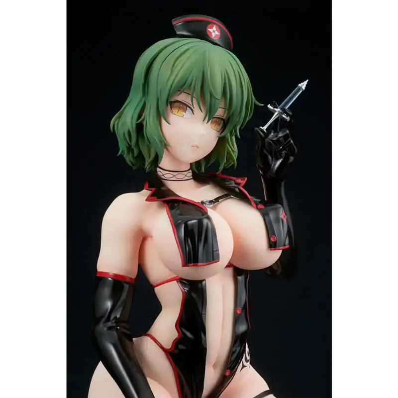 Shinobi Master Senran Kagura: New Link 1/4 Hikage Dark Sexy Nurse Ver. PVC szobor figura 26 cm termékfotó