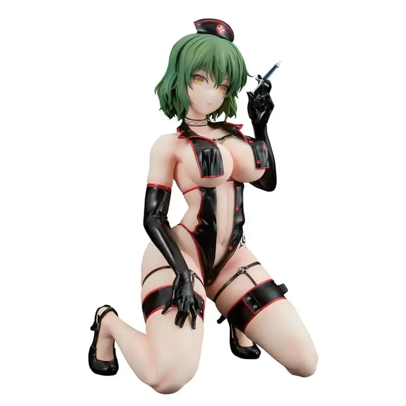 Shinobi Master Senran Kagura: New Link 1/4 Hikage Dark Sexy Nurse Ver. PVC szobor figura 26 cm termékfotó