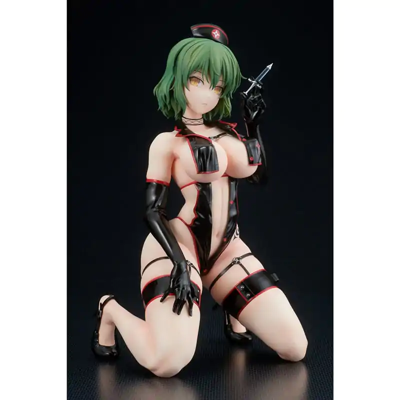 Shinobi Master Senran Kagura: New Link 1/4 Hikage Dark Sexy Nurse Ver. PVC szobor figura 26 cm termékfotó