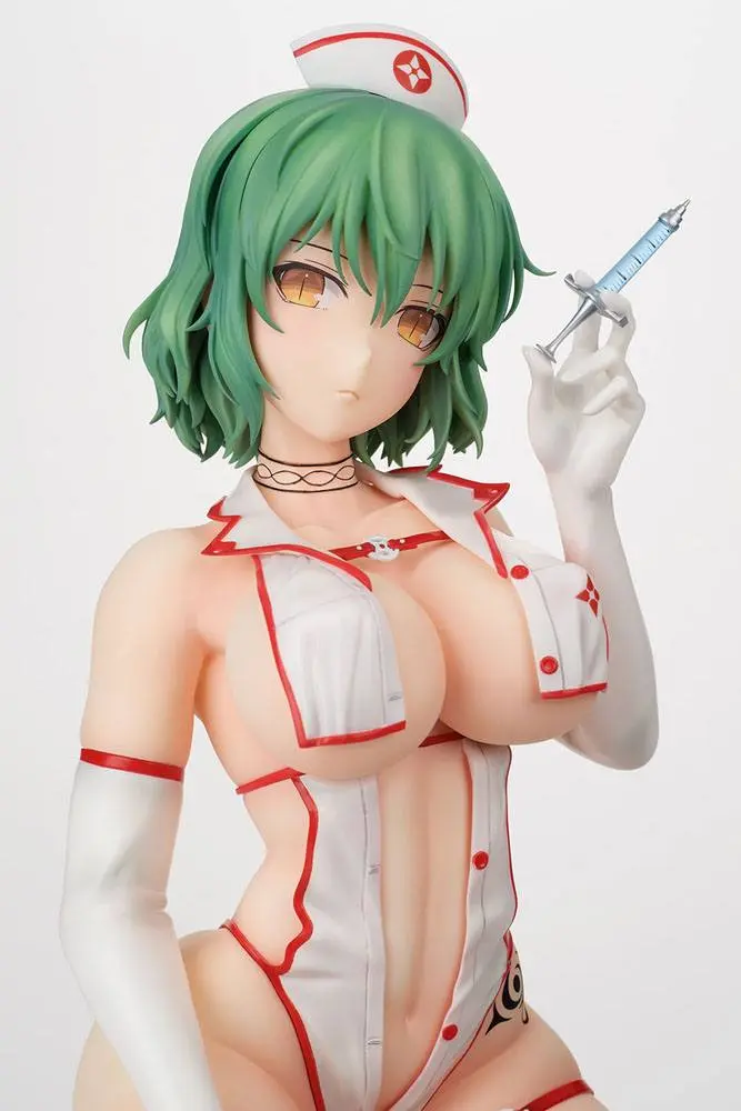 Shinobi Master Senran Kagura: New Link 1/4 Hikage Sexy Nurse Ver. PVC szobor figura 26 cm termékfotó