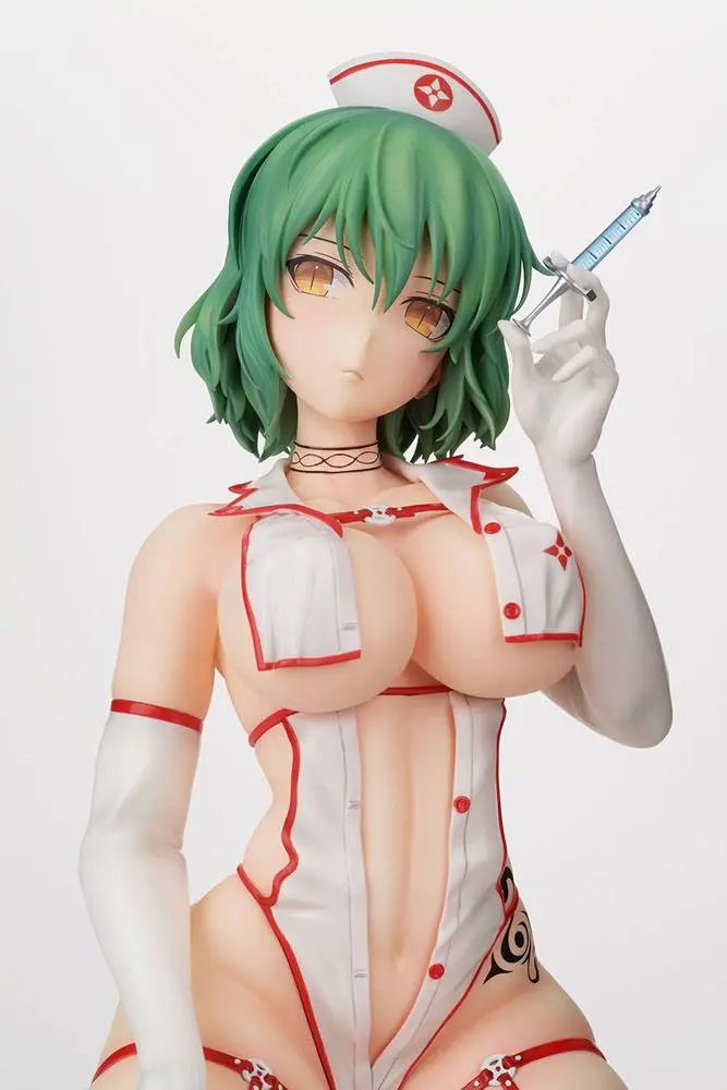 Shinobi Master Senran Kagura: New Link 1/4 Hikage Sexy Nurse Ver. PVC szobor figura 26 cm termékfotó