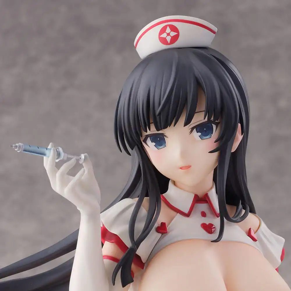 Shinobi Master Senran Kagura: New Link 1/4 Ikaruga: Sexy Nurse Ver. PVC szobor figura 25 cm termékfotó