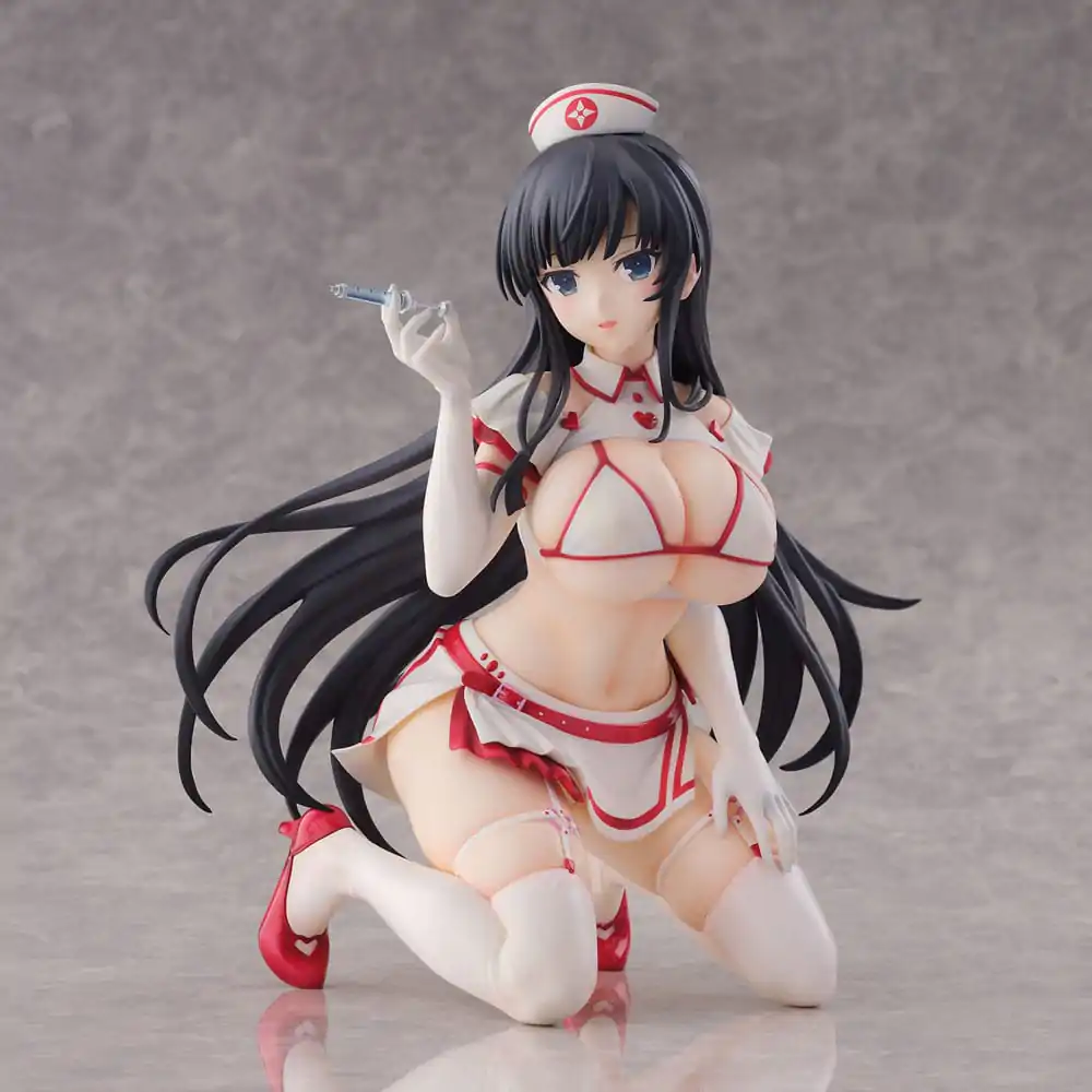 Shinobi Master Senran Kagura: New Link 1/4 Ikaruga: Sexy Nurse Ver. PVC szobor figura 25 cm termékfotó