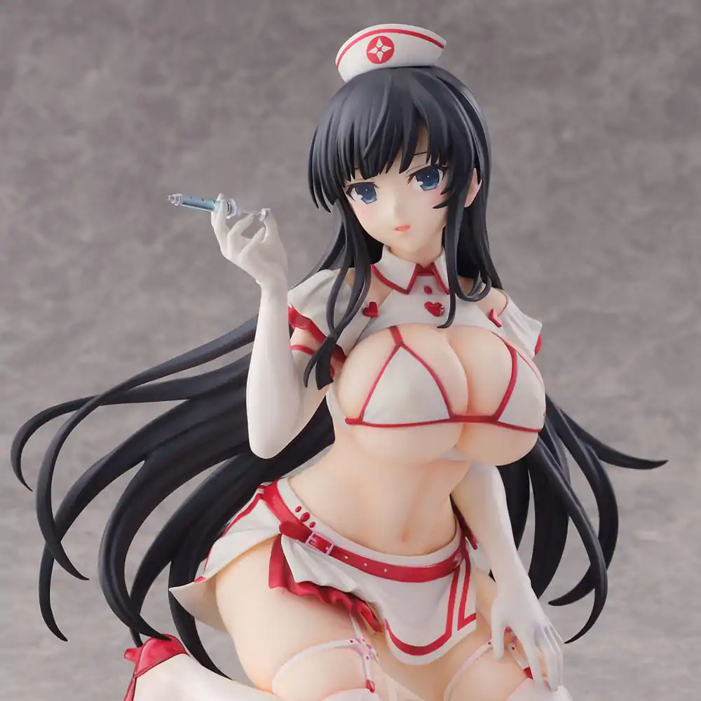 Shinobi Master Senran Kagura: New Link 1/4 Ikaruga: Sexy Nurse Ver. PVC szobor figura 25 cm termékfotó