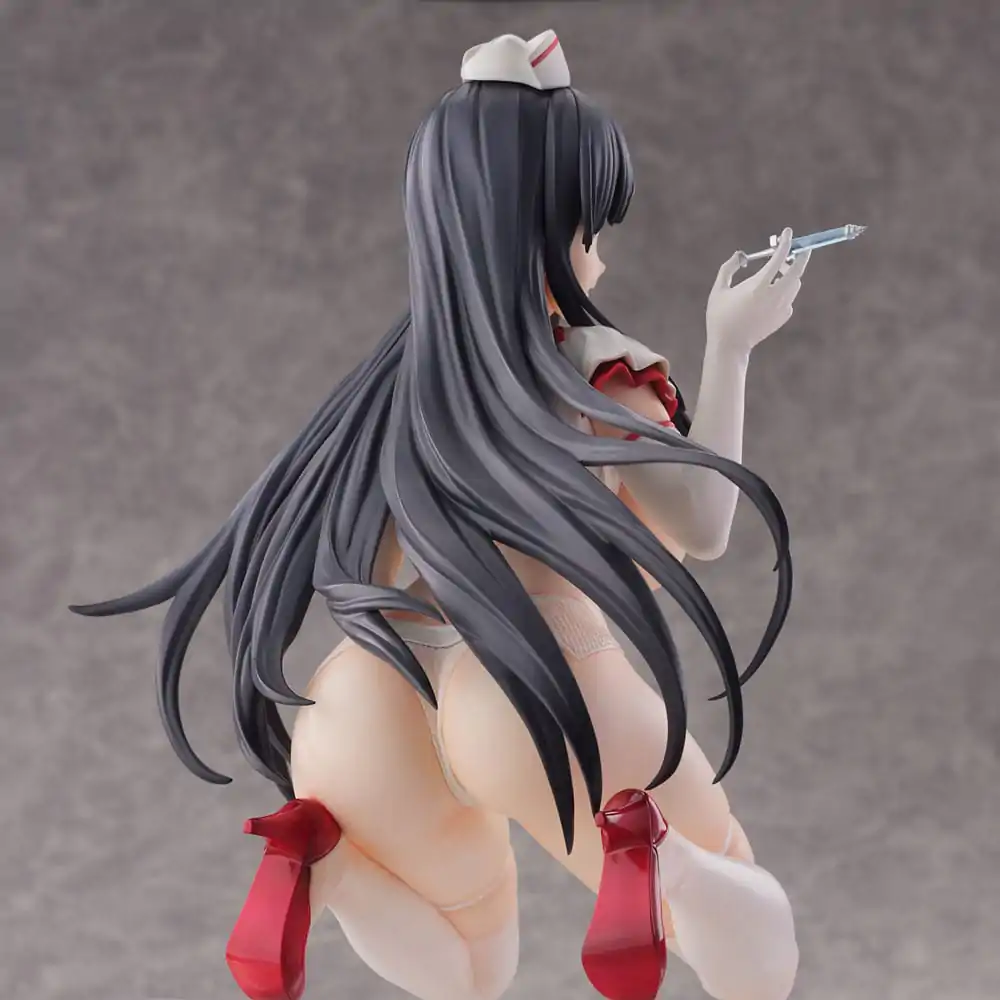 Shinobi Master Senran Kagura: New Link 1/4 Ikaruga: Sexy Nurse Ver. PVC szobor figura 25 cm termékfotó