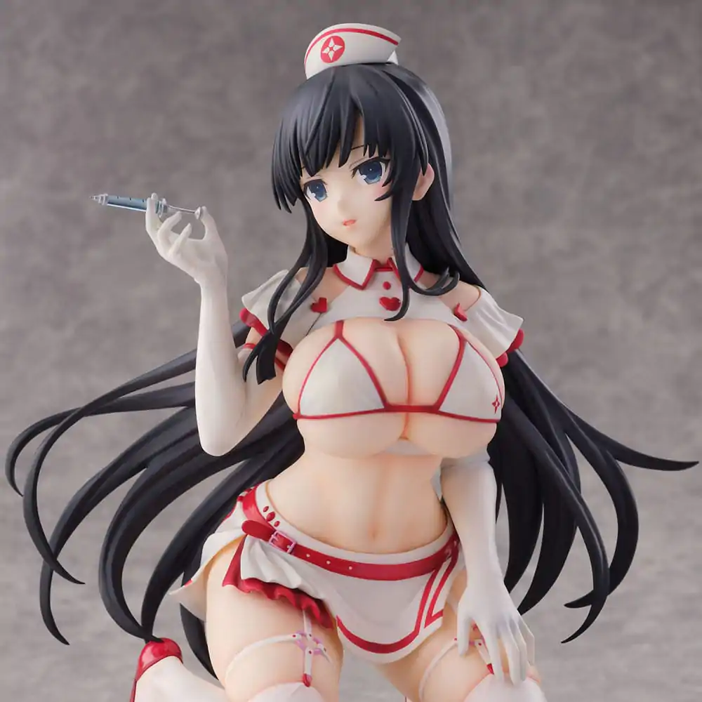 Shinobi Master Senran Kagura: New Link 1/4 Ikaruga: Sexy Nurse Ver. PVC szobor figura 25 cm termékfotó