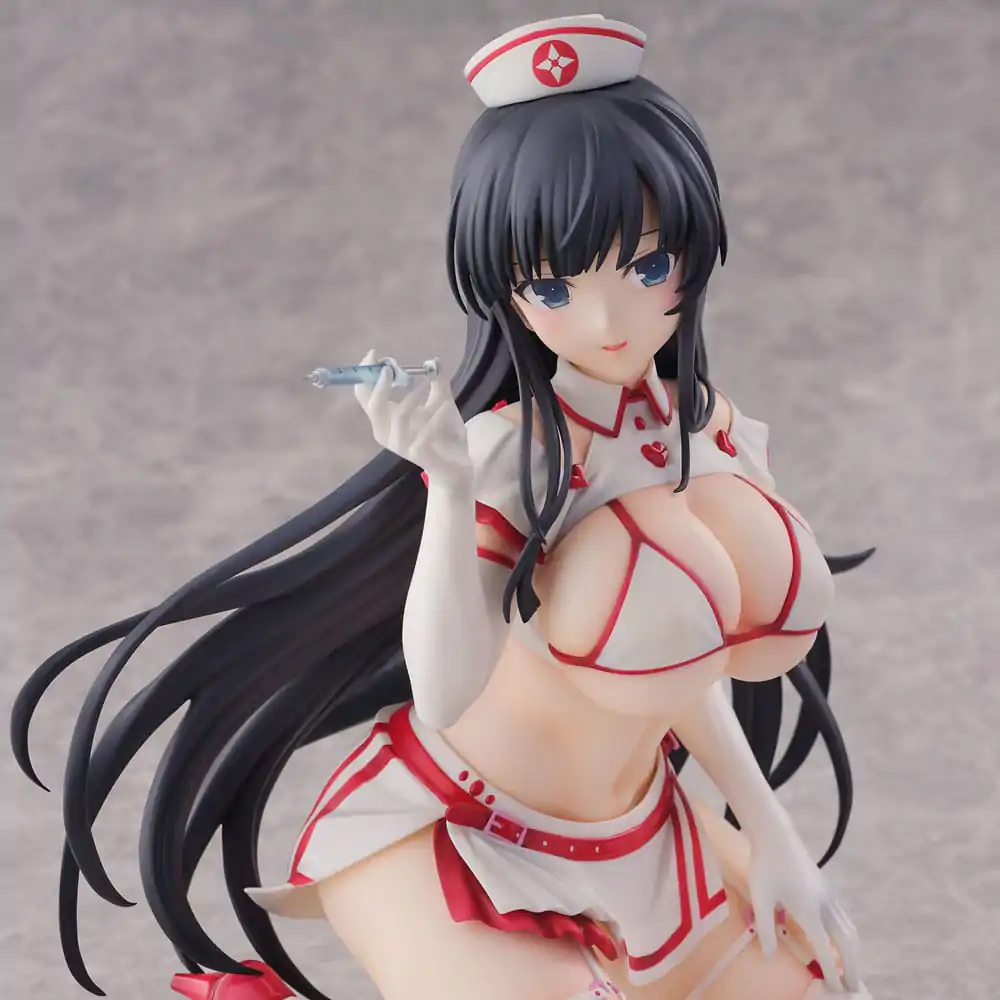 Shinobi Master Senran Kagura: New Link 1/4 Ikaruga: Sexy Nurse Ver. PVC szobor figura 25 cm termékfotó