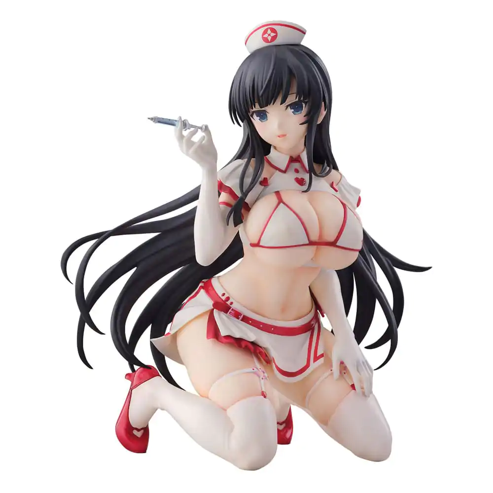 Shinobi Master Senran Kagura: New Link 1/4 Ikaruga: Sexy Nurse Ver. PVC szobor figura 25 cm termékfotó