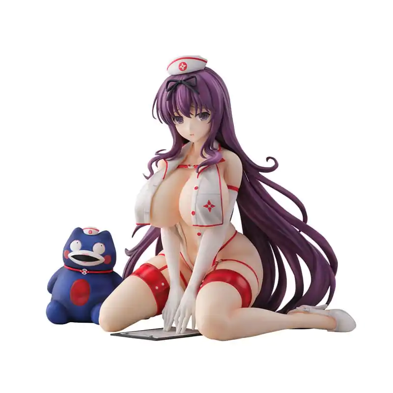 Shinobi Master Senran Kagura: New Link 1/4 Murasaki: Sexy Nurse Ver. PVC szobor figura 23 cm termékfotó