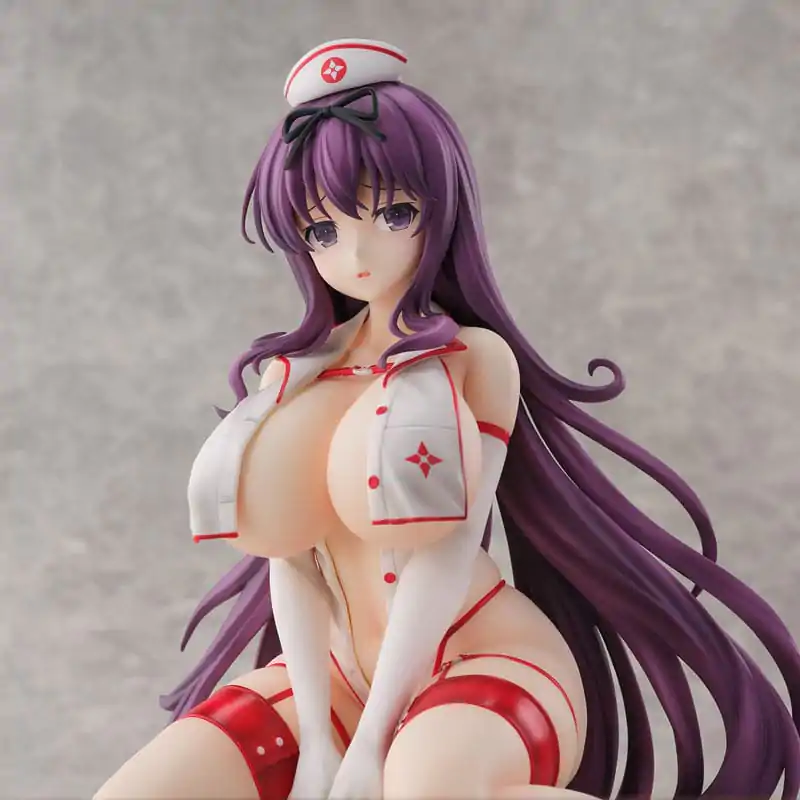 Shinobi Master Senran Kagura: New Link 1/4 Murasaki: Sexy Nurse Ver. PVC szobor figura 23 cm termékfotó