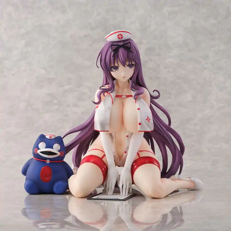 Shinobi Master Senran Kagura: New Link 1/4 Murasaki: Sexy Nurse Ver. PVC szobor figura 23 cm termékfotó