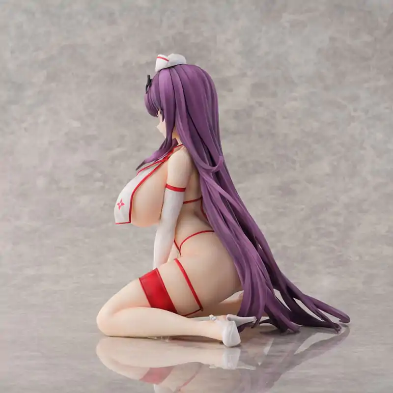 Shinobi Master Senran Kagura: New Link 1/4 Murasaki: Sexy Nurse Ver. PVC szobor figura 23 cm termékfotó