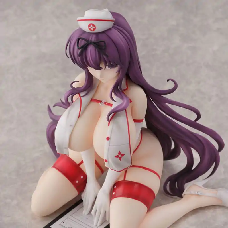 Shinobi Master Senran Kagura: New Link 1/4 Murasaki: Sexy Nurse Ver. PVC szobor figura 23 cm termékfotó