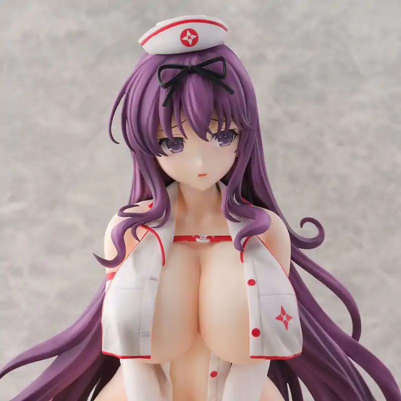 Shinobi Master Senran Kagura: New Link 1/4 Murasaki: Sexy Nurse Ver. PVC szobor figura 23 cm termékfotó