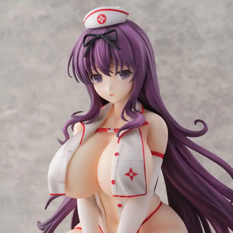 Shinobi Master Senran Kagura: New Link 1/4 Murasaki: Sexy Nurse Ver. PVC szobor figura 23 cm termékfotó