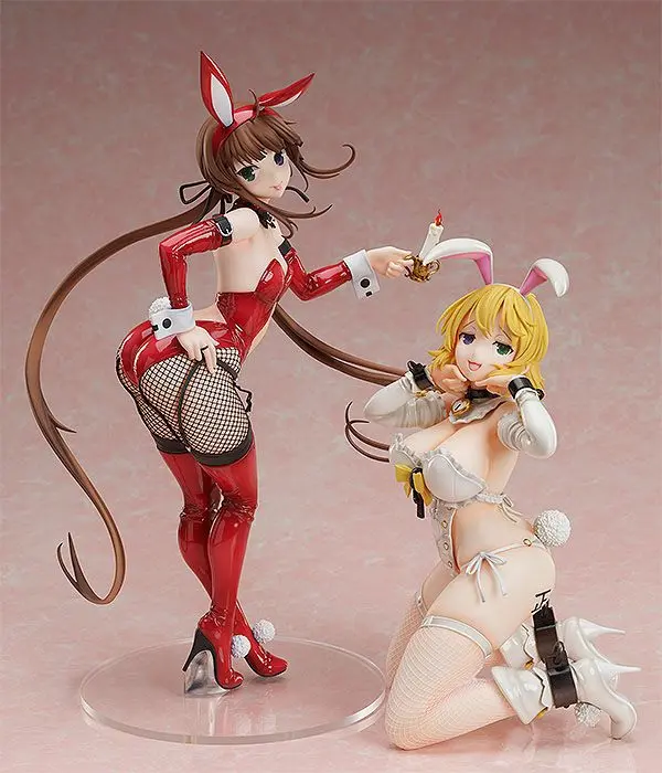 Shinobi Master Senran Kagura: New Link 1/4 Ryona: Bunny Ver. PVC szobor figura 27 cm termékfotó