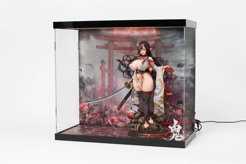 SHINSAI Acrylic Display Inbina Racsomaghuhime Saki figura tartó vitrin világítással 39 cm termékfotó