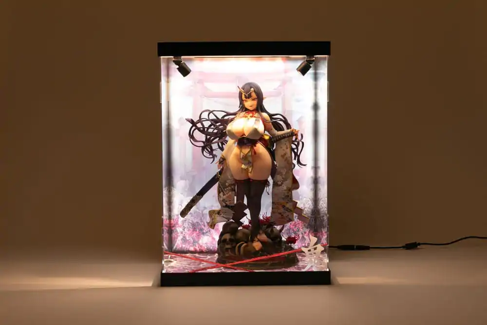 SHINSAI Acrylic Display Inbina Racsomaghuhime Saki M Edition figura tartó vitrin világítással 39 cm termékfotó