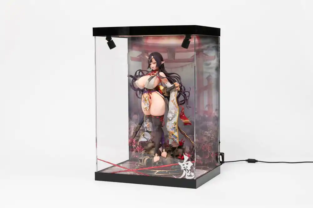 SHINSAI Acrylic Display Inbina Racsomaghuhime Saki M Edition figura tartó vitrin világítással 39 cm termékfotó