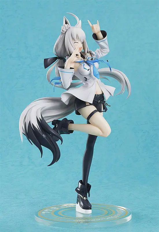 Shirakami Fubuki 1/7 Shirakami Fubuki PVC szobor figura 23 cm termékfotó