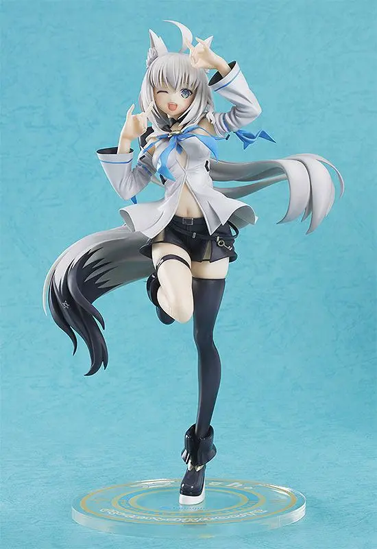 Shirakami Fubuki 1/7 Shirakami Fubuki PVC szobor figura 23 cm termékfotó