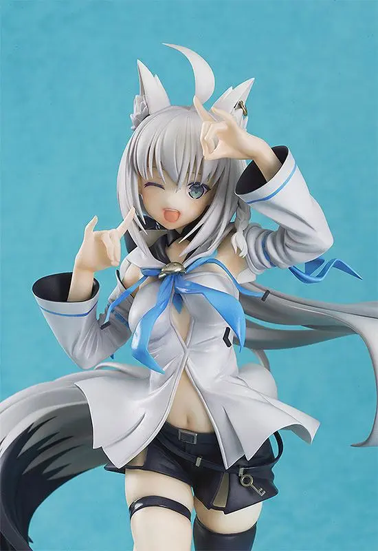 Shirakami Fubuki 1/7 Shirakami Fubuki PVC szobor figura 23 cm termékfotó