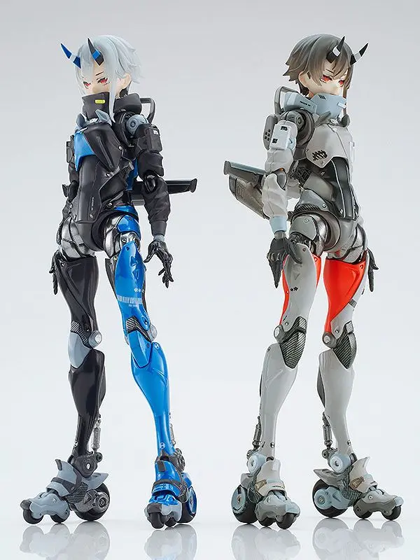 Shojo-Hatsudoki Motored Cyborg Runner SSX_155 Techno Azur Diecast / PVC akciófigura 17 cm termékfotó