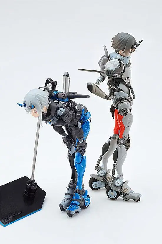 Shojo-Hatsudoki Motored Cyborg Runner SSX_155 Techno Azur Diecast / PVC akciófigura 17 cm termékfotó