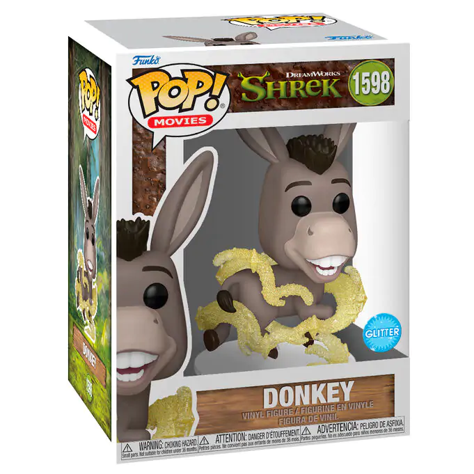 Shrek Funko POP! Movies Vinyl figura 30th Anniversary Donkey 9 cm termékfotó