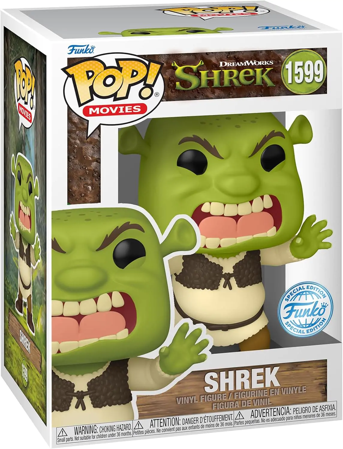 Shrek Funko POP! Movies Vinyl figura Scary Shrek 9 cm termékfotó